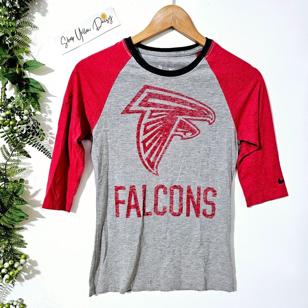 NFL Atlanta Falcons Signed by RASHAAN EVANS #54 on the‎ sleeve  Size S~LS16.5